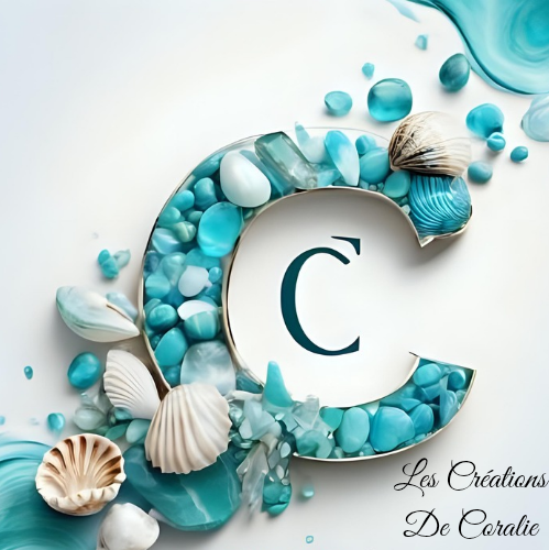 les créations de coralie logo de la page d'accueil