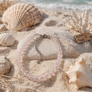Bracelet quartz rose