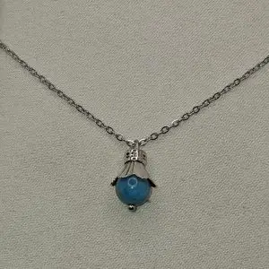 Collier apatite fleur