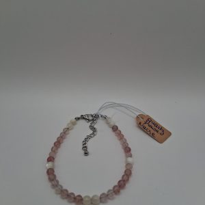Bracelet quartz fraise